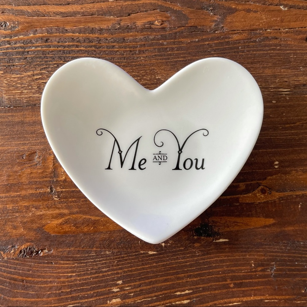 Me & You Ceramic Ring & Trinket Dish